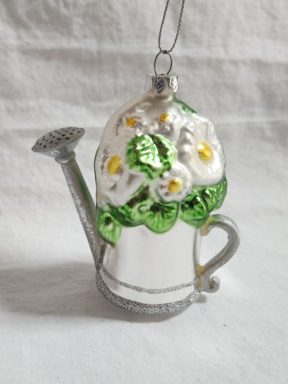 Department 56 Magnolia Garden Watering Can Christmas Ornament